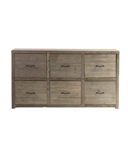 Large chest of drawers with six drawers.<br />
<br />
Made in Italy 